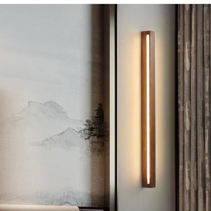 Lámpara de pared de tira larga LED DecorBites™: Luminaria moderna y minimalista para interiores