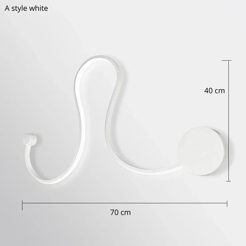 DecorBites™ Iron Body LED Wall Lamp for Bedroom, Living Room, Study - Modern Sconce Fixture