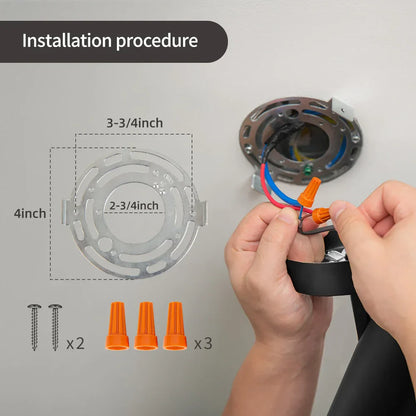 DecorBites™ 12W Dimmable LED Ceiling Spotlight | Adjustable Beam Angle | CRI97 Black