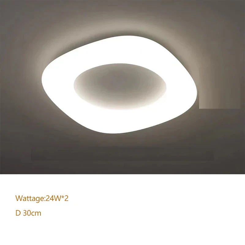 DecorBites™ Cloud LED Pendant Light for Home Office Decor - Creative Circular Hanging Lamp