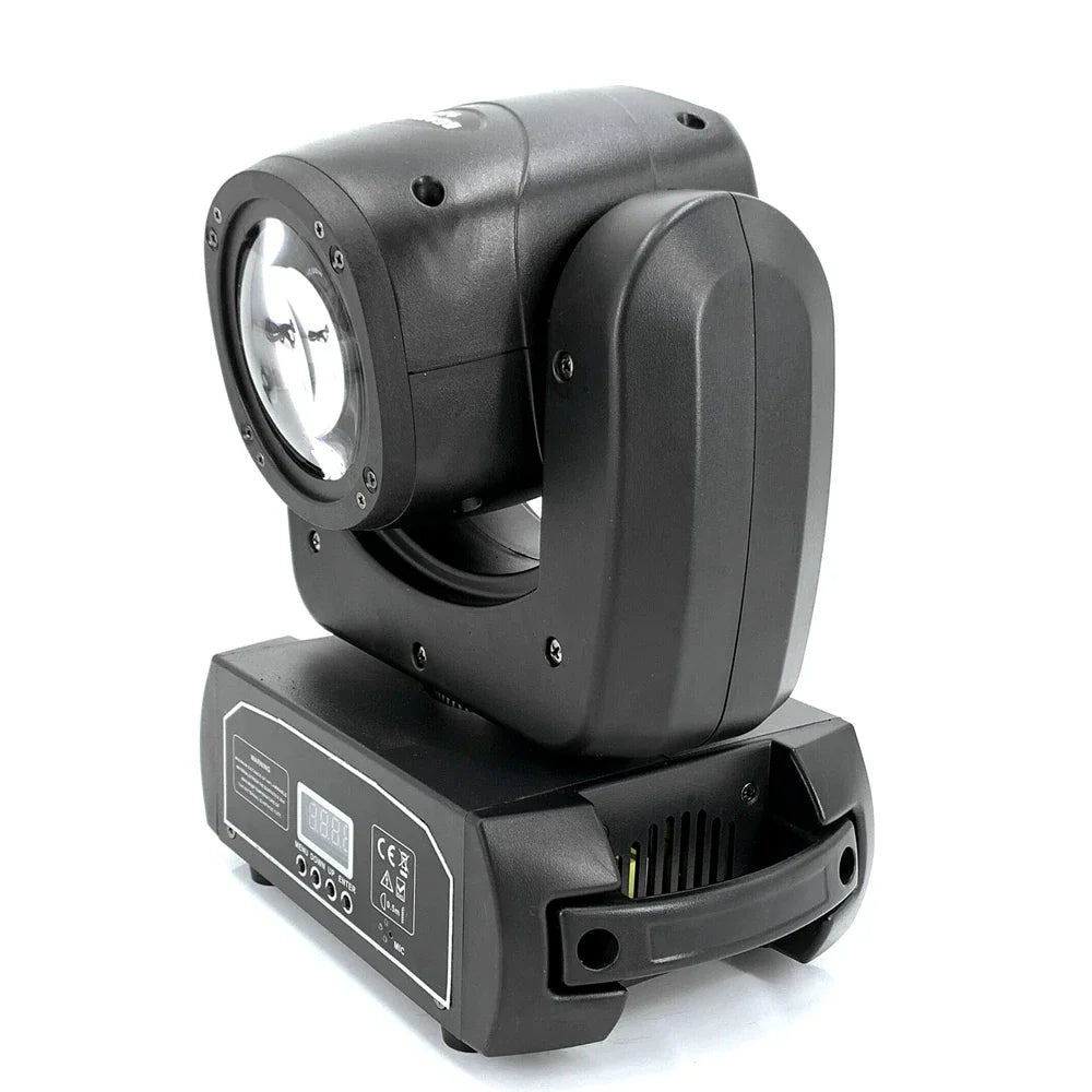 DecorBites™ 120W LED Moving Head Light Beam Spot Wash Gobo 8 Face Roto Prism