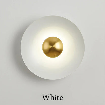 Lámpara de pared LED DecorBites™ Golden Macaroon para dormitorio y sala de estar