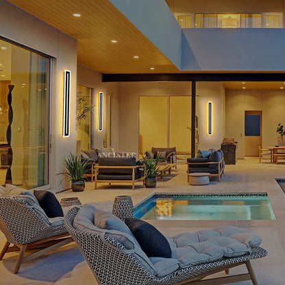 DecorBites™ LED Waterproof Wall Light Modern Sconce for Living Room Courtyard