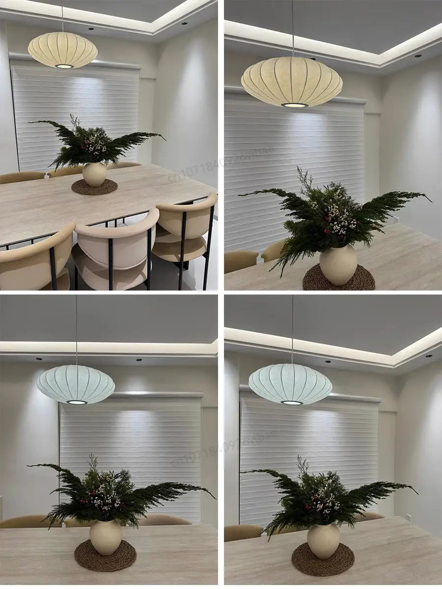 DecorBites™ Silk LED Pendant Lamp - Modern Designer Lighting