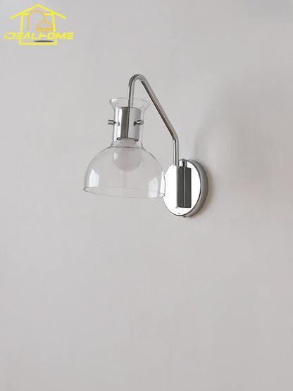 ديكوربايتس™ باوهاوس مصباح حائط LED زجاجي ديكور فني حديدي لغرفة النوم وغرفة المعيشة