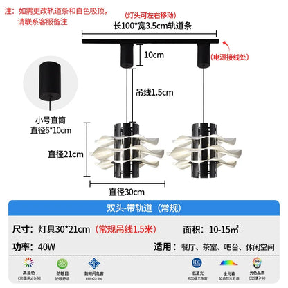 DecorBites™ Designer Restaurant Pendant Lamp Modern Light Luxury Italian LED Chandeliers Nordic Home Decor