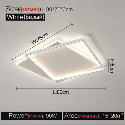 DecorBites™ LED Ceiling Lamp Set - Modern Minimalist Nordic Bedroom Living Room Lighting