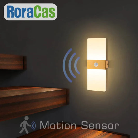 DecorBites™ LED Motion Sensor Wall Light for Hallway Stairway Bedroom - Smart Sensing AC85-265V