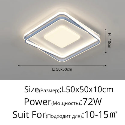 ثريا أكريليك DecorBites™: إضاءة داخلية بسيطة لغرفة المعيشة وغرفة النوم والمطبخ