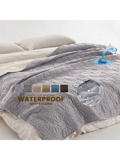 Decobites Pet Blanket Sofa Bed Cover & Mat for Cats Dogs - Waterproof Furniture Protector