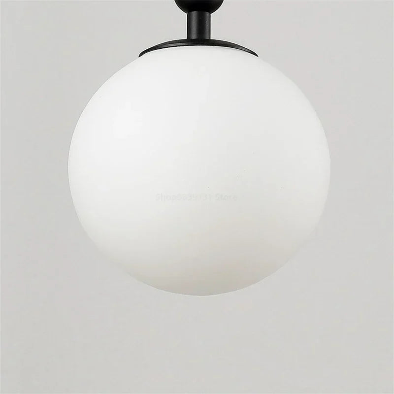 DecorBites™ Glass Ball Wall Lamp: Modern Metal Wall Lights for Home Living Room Bedroom Decoration