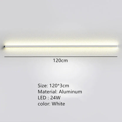 DecorBites™ Dimmable Long Wall Lamp: Stylish Bedroom Light Strip for Master Bedroom, TV Background, Sofa Decor