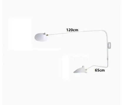 مصباح حائط سيرج مويل الأسود من ديكوربايتس™: تصميم نورديك، ديكور غرفة معيشة إبداعي