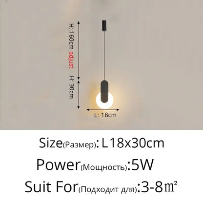 Lámparas colgantes LED geométricas DecorBites™ para sala de estar, dormitorio y cocina; modernas lámparas colgantes decorativas.