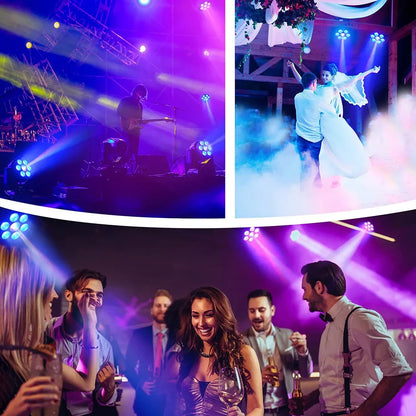 Decorbites™ Großer Wagen 7*8W RGBW Mini Moving Light - Bühnenbeleuchtung für Bars und Performances