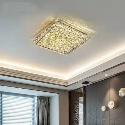 DecorBites™ Crystal LED Ceiling Lights for Living Room Bedroom Dining Decor