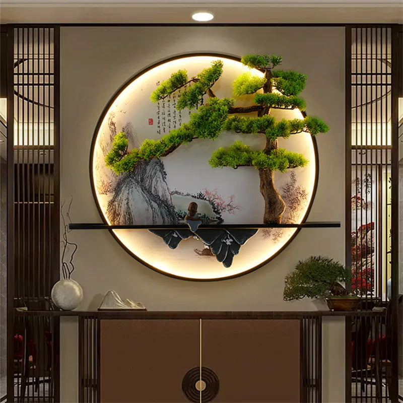 Lámparas de pared murales de paisaje Decorbites™ LED para sala de estar, dormitorio y hogar
