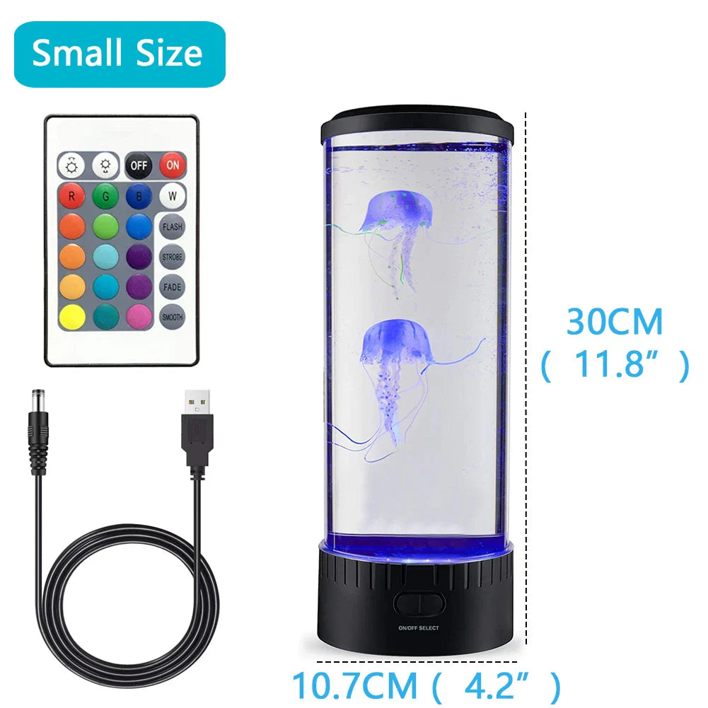 LED Jellyfish Night Lamp