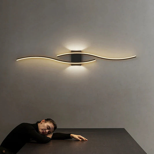 DecorBites™ LED Wall Lamp: Modern Design for Aisle, Bedroom, Closets. Ideal Indoor Lighting Solution.