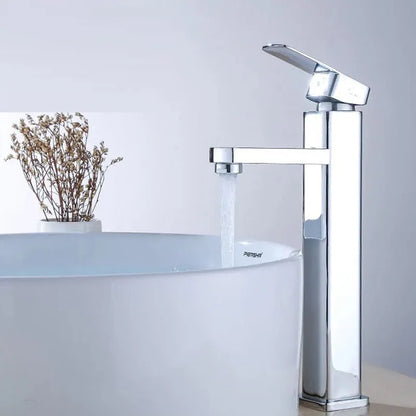 DecorBites™ Basin Mixer Bathroom Faucet with Single Handle for Cold and Hot Water