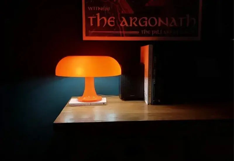 DecorBites™ New Led Mushroom Table Lamp for Hotel Bedroom Bedside Living Room Decoration Lighting Modern Minimalist