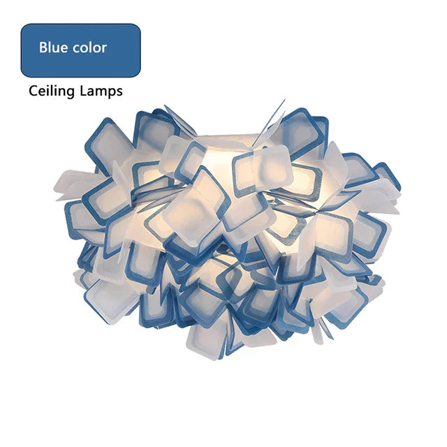 Lámpara colgante de techo con forma de flor LED DecorBites™ para sala de estar y dormitorio
