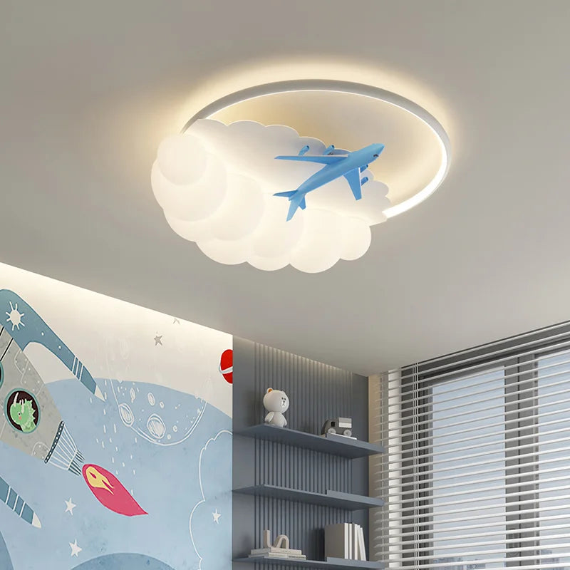 DecorBites™ LED Airplane Chandelier Lights for Modern Home Decor & Indoor Lighting