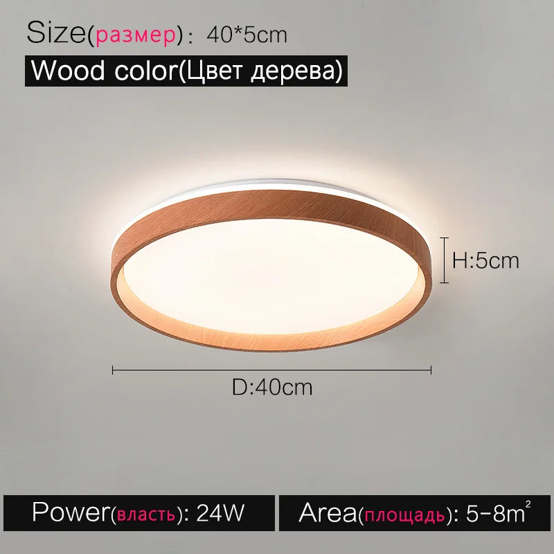 DecorBites™ Ceiling Lamp: Modern LED Light for Bedroom, Dining Room, and Study