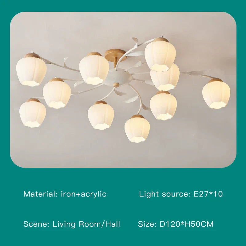 DecorBites™ Branch Ceiling Chandelier: Modern LED Pendant Lights for Living Room Bedroom Decor