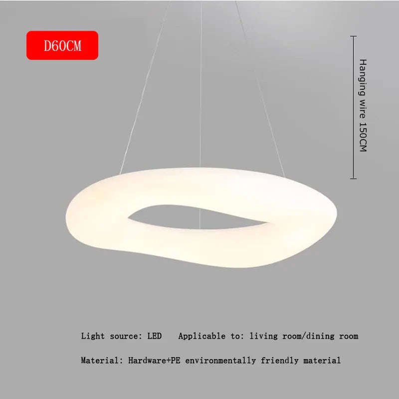 Lámpara de techo DecorBites™ Cozy Cotton para dormitorio, cocina y sala de estar