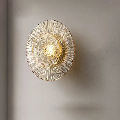 DecorBites™ Elegant Glass Wall Sconces for Luxurious Living Spaces