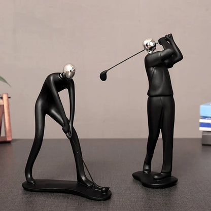 ديكوربايتس™ تمثال رياضي تجريدي لديكور المنزل والمكتب