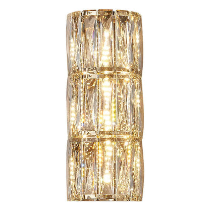 Lámpara de pared LED de cristal DecorBites™ para sala de estar, pasillo, dormitorio o escalera