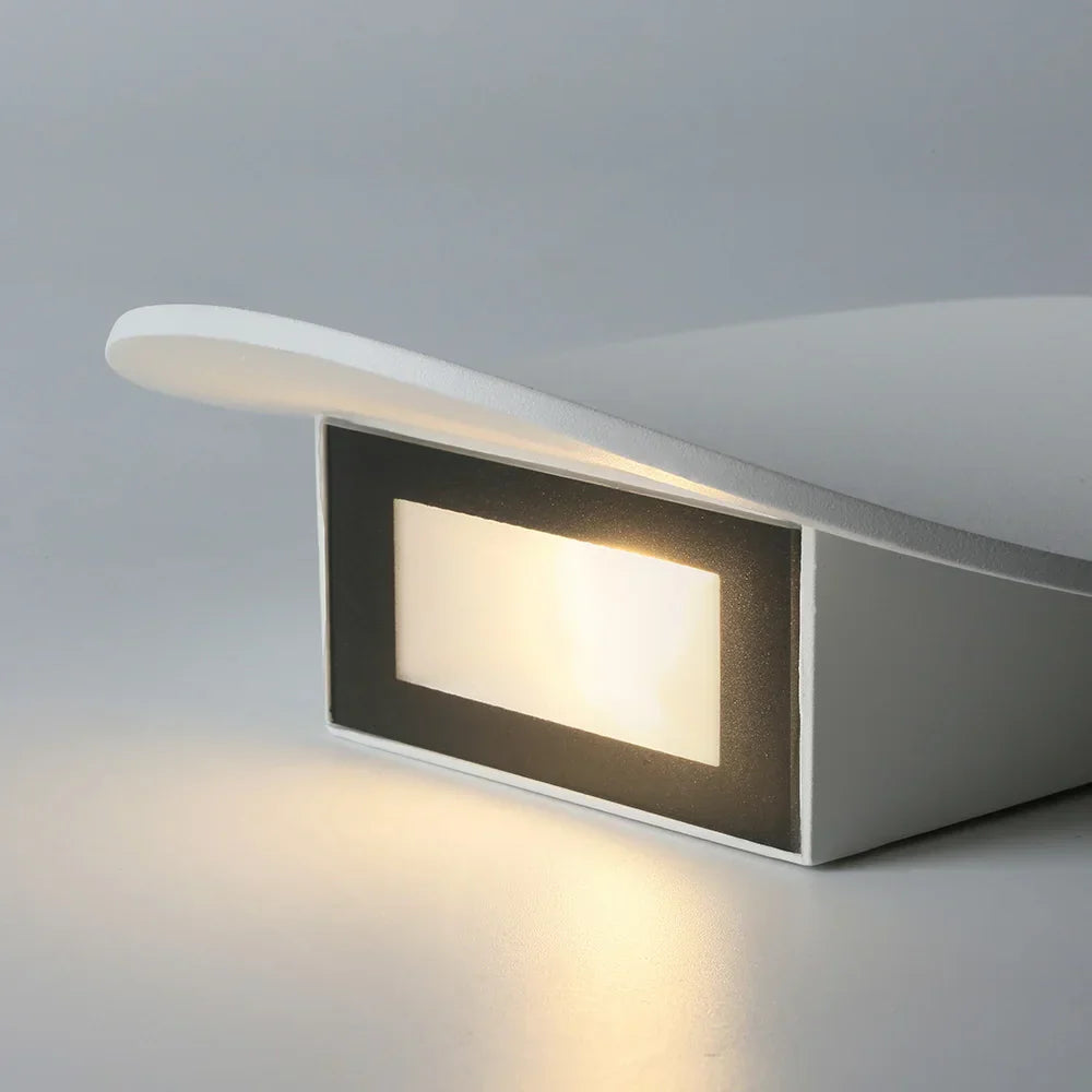 DecorBites™ LED Wall Lamp 5W: Nordic Minimalist Design, Waterproof, Warm White Light for Bedroom