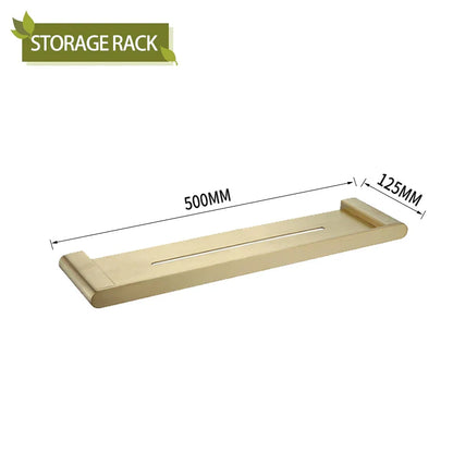 DecorBites™ Bathroom Accessories Set: Towel Strip, Track, Holder, Rack, Hook, Dish, Toilet