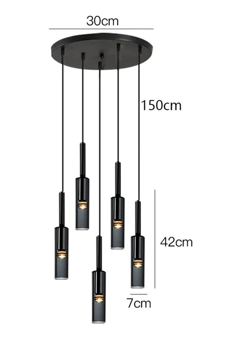 Decorbites™ LED-Pendelleuchter für modernes Wohnraumausstattung und Innenbeleuchtung
