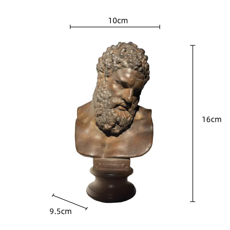 DecorBites™ Art Sculpture Hercules Abstract Character Figurine Home Decor Ornament