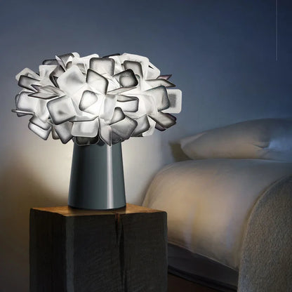 DecorBites™ Acrylic Flower LED Table Lamp for Bedroom and Living Room Lighting