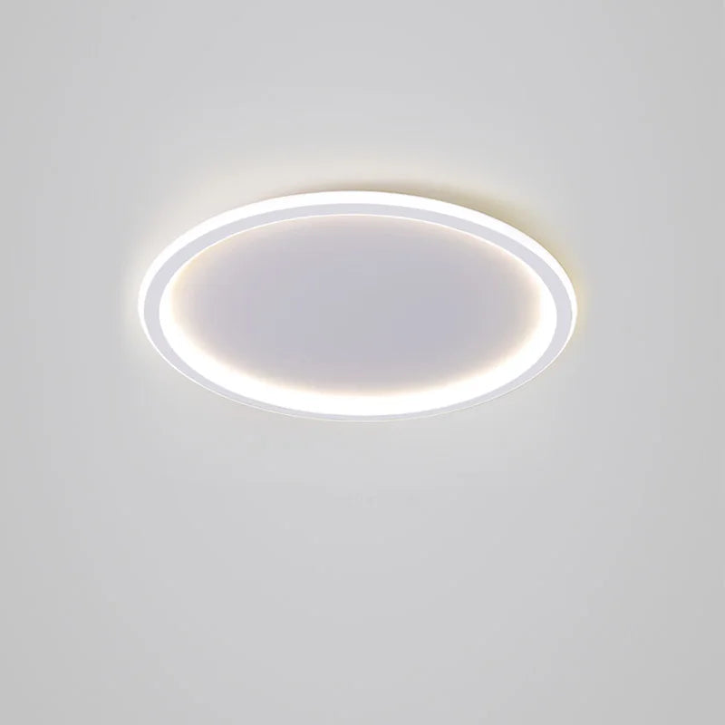 DecorBites™ Black Dimmable LED Ring Ceiling Light for Modern Living Room, Bedroom, Kitchen Décor