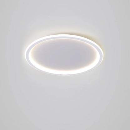 DecorBites™ Black Dimmable LED Ring Ceiling Light for Modern Living Room, Bedroom, Kitchen Décor