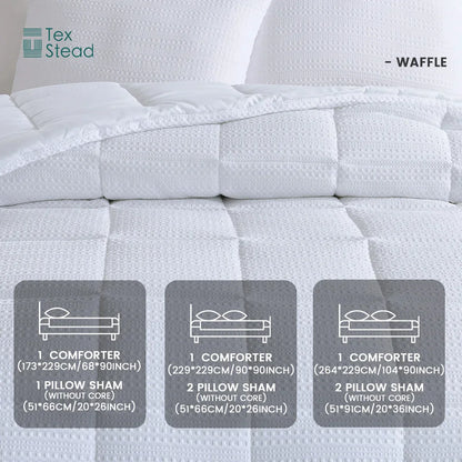 Decobites All Season Bed Comforter for Winter Warmth, Machine Washable