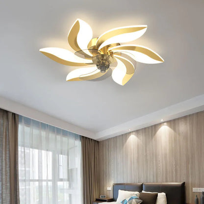 DecorBites™ Ceiling Fan Light Remote Control LED Ventilator Living Room Bedroom Indoor Lamp