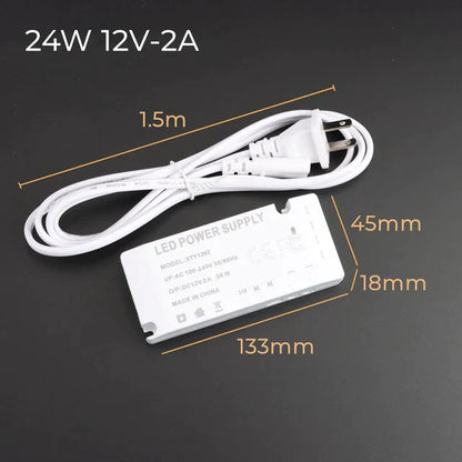 مصباح بار خزانة LED من DecorBites™ لشريط إضاءة رفوف الكتب الزجاجي مقاس 8 مم