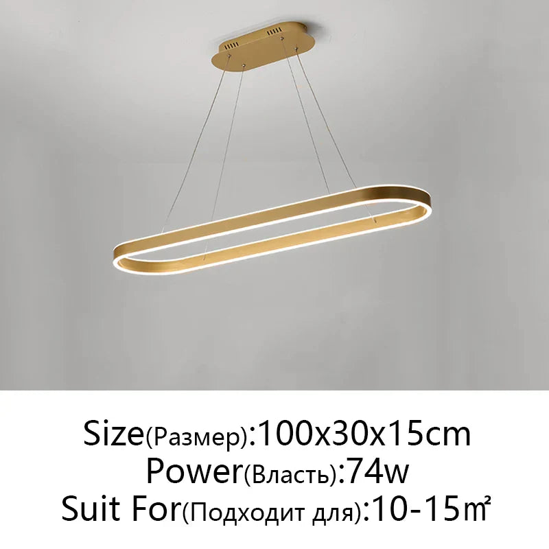 Aluminum Nordic Ceiling Chandelier