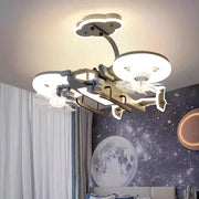 Contemporary LED Ceiling Fan