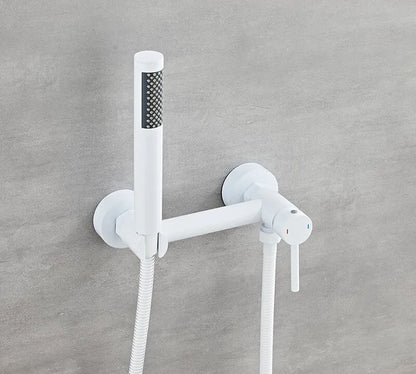 DecorBites™ Bathroom Bidet Faucet Set with Hot Cold Spray Gun Nozzle & Copper Hardware