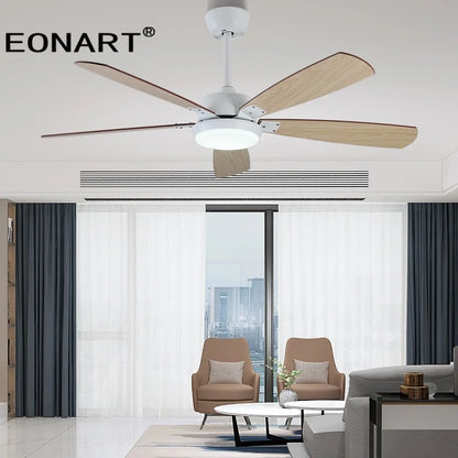 DecorBites™ 52" LED Ceiling Fan with Modern Design & Remote Control