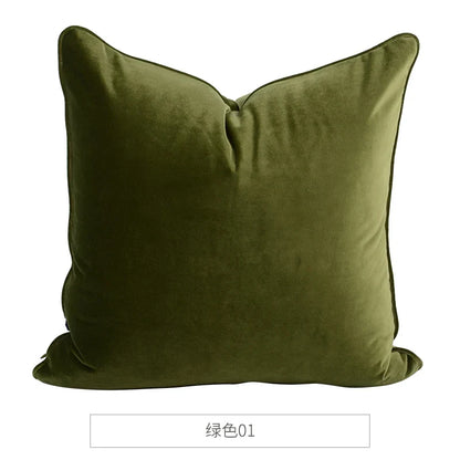 Funda de almohada DecorBites™ Luxe Italy de terciopelo, funda de cojín de alta calidad para sofá de sala de estar