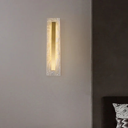 Lámpara de pared LED para sala de estar DecorBites™ Gold Marble