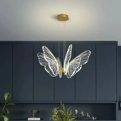 DecorBites™ Butterfly Modern Pendant Chandelier for Living Room and Dining Area